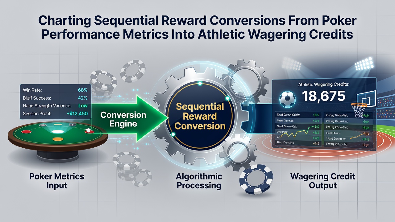 Diagram illustrating data pipelines transforming poker results into sportsbook credit lines within integrated ecosystems