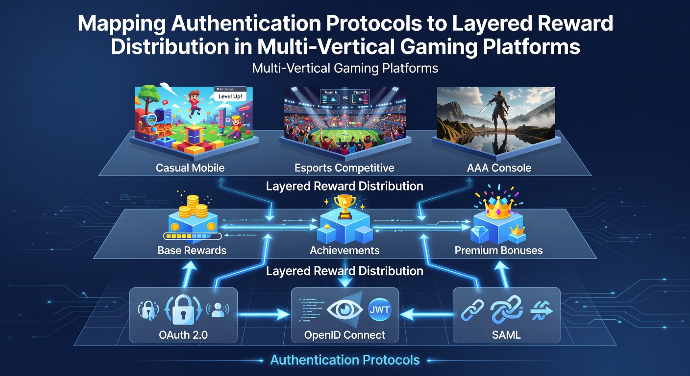 Diagram showing authentication flow across poker, sports betting, and casino modules in a unified gaming platform